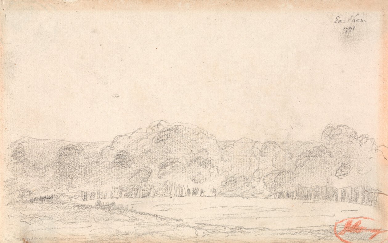 Paysage, peut-être d