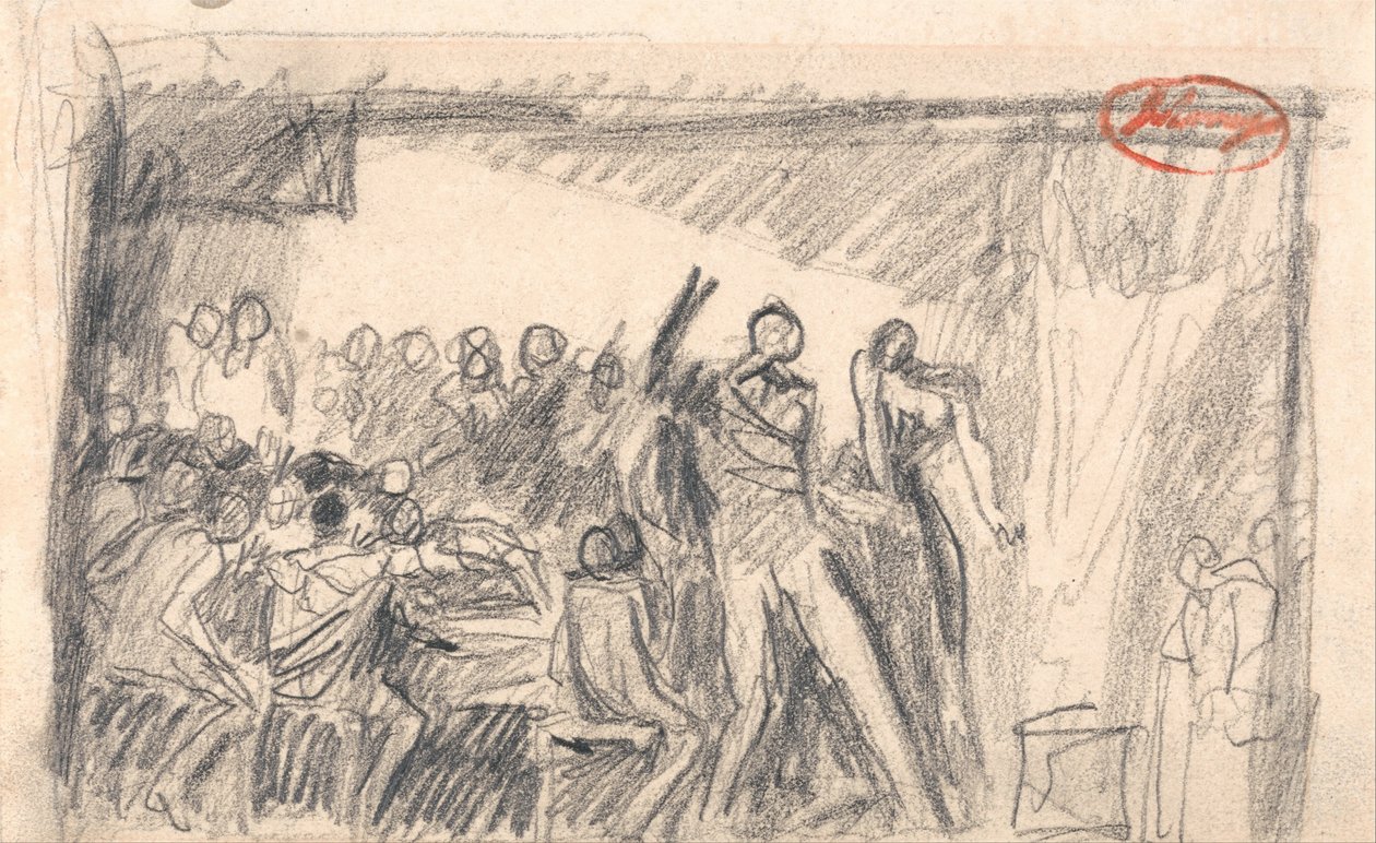 MacBeth : Scène du banquet - George Romney