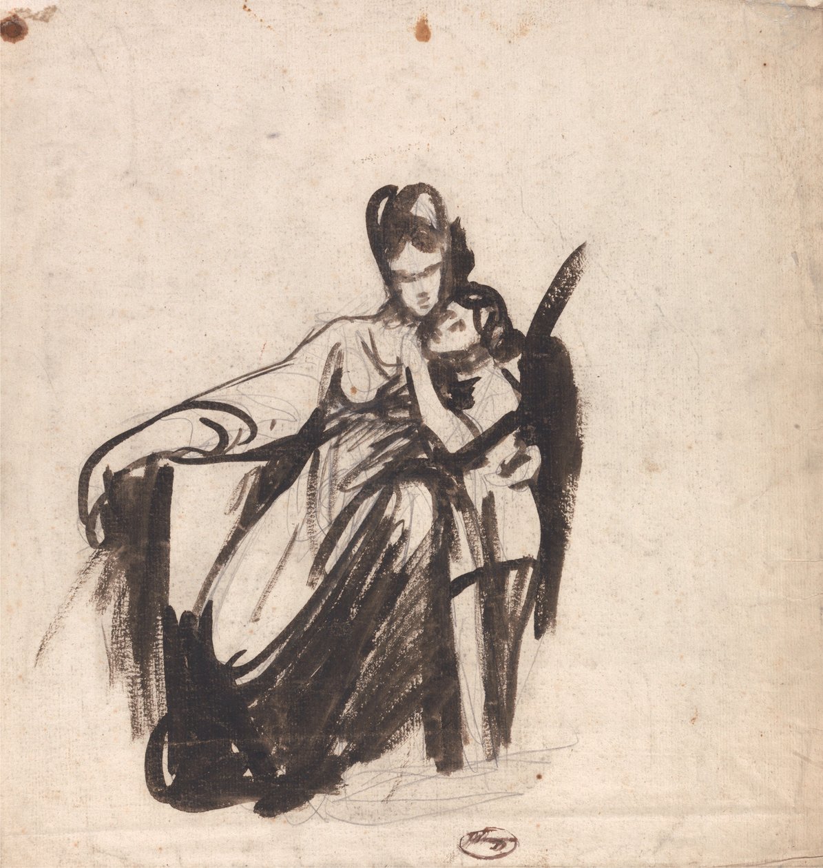 Une mère et son fils - George Romney