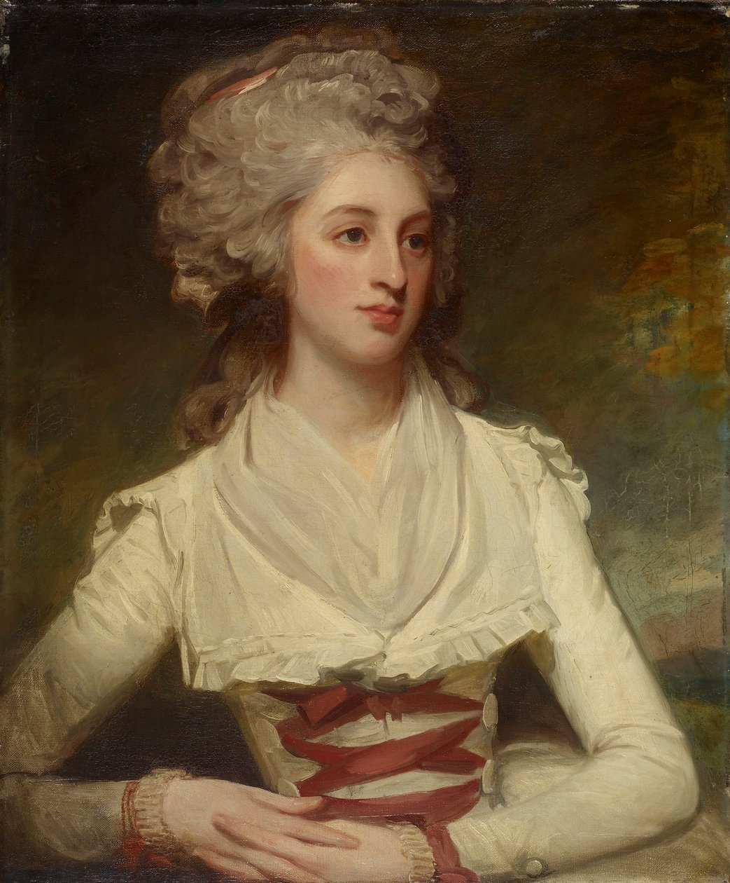 Portrait de Mlle Matilda Lockwood - George Romney