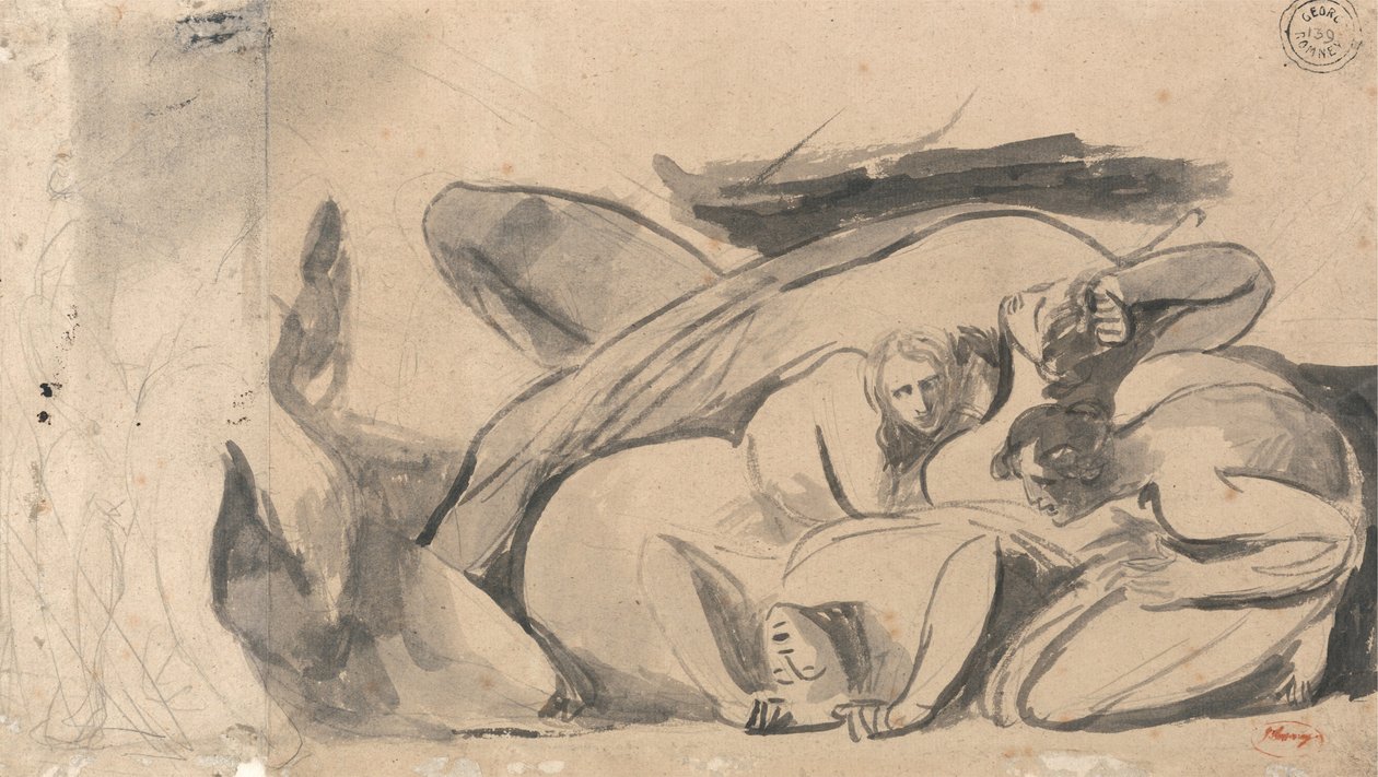 Scène en prison - George Romney