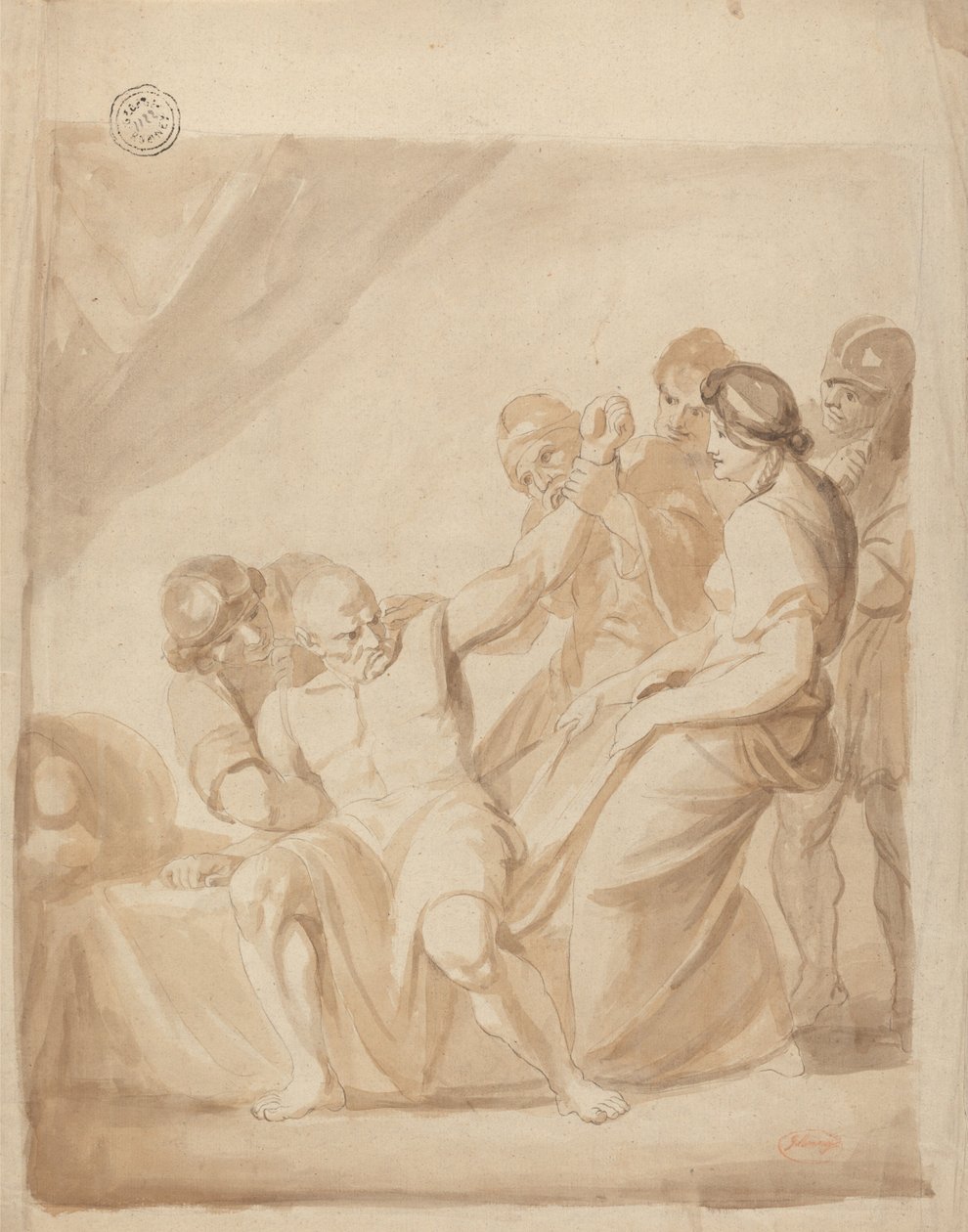Samson vaincu - George Romney
