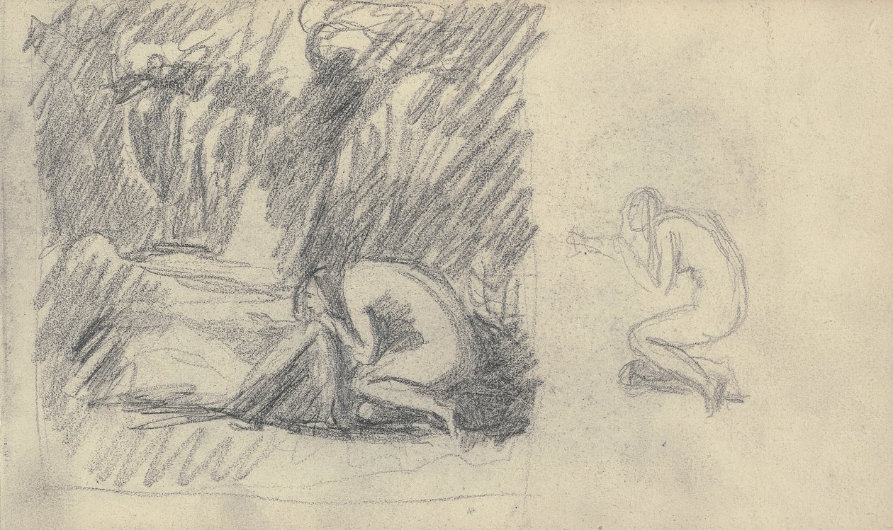 Dessin de Carnet de Croquis - George Romney