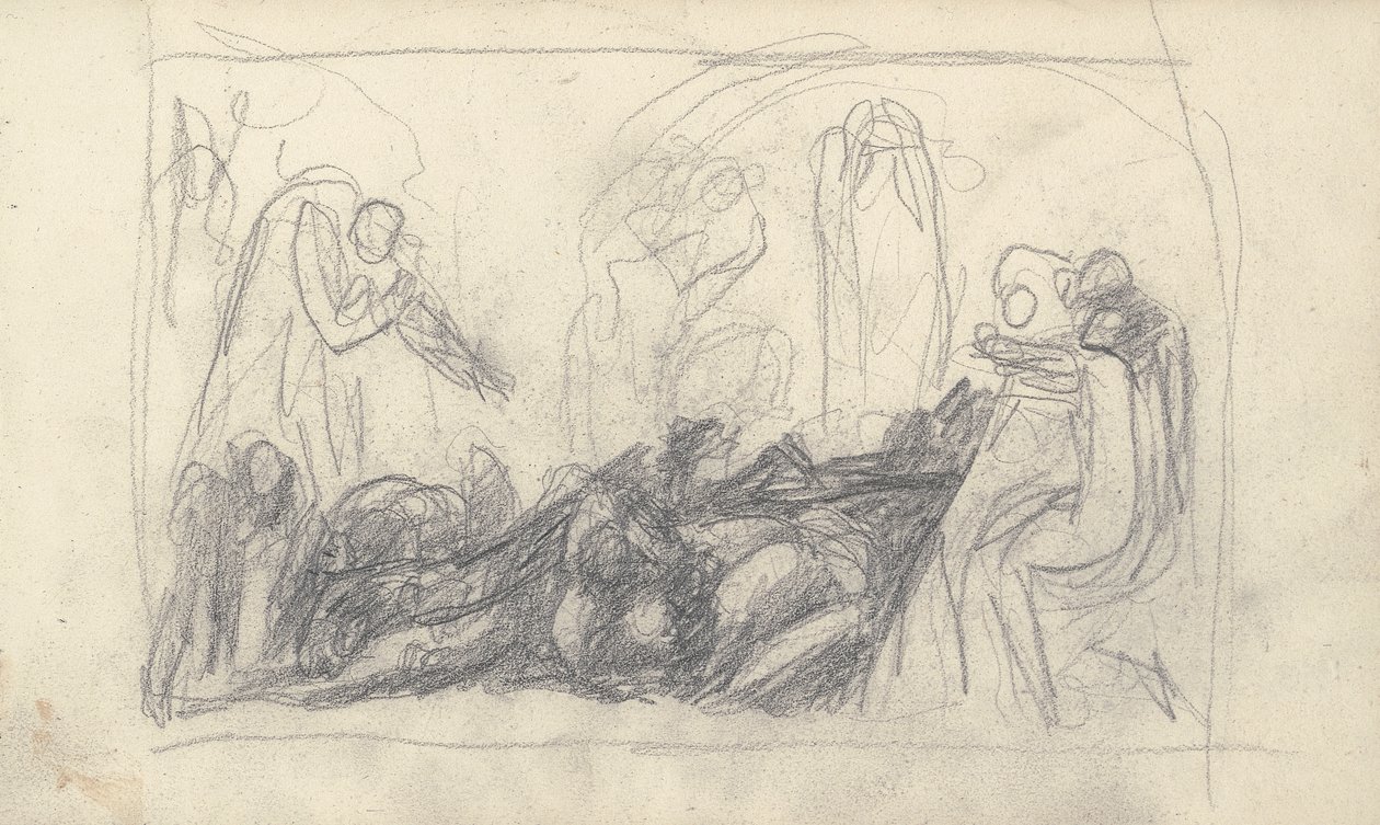 Dessin de Carnet de Croquis - George Romney