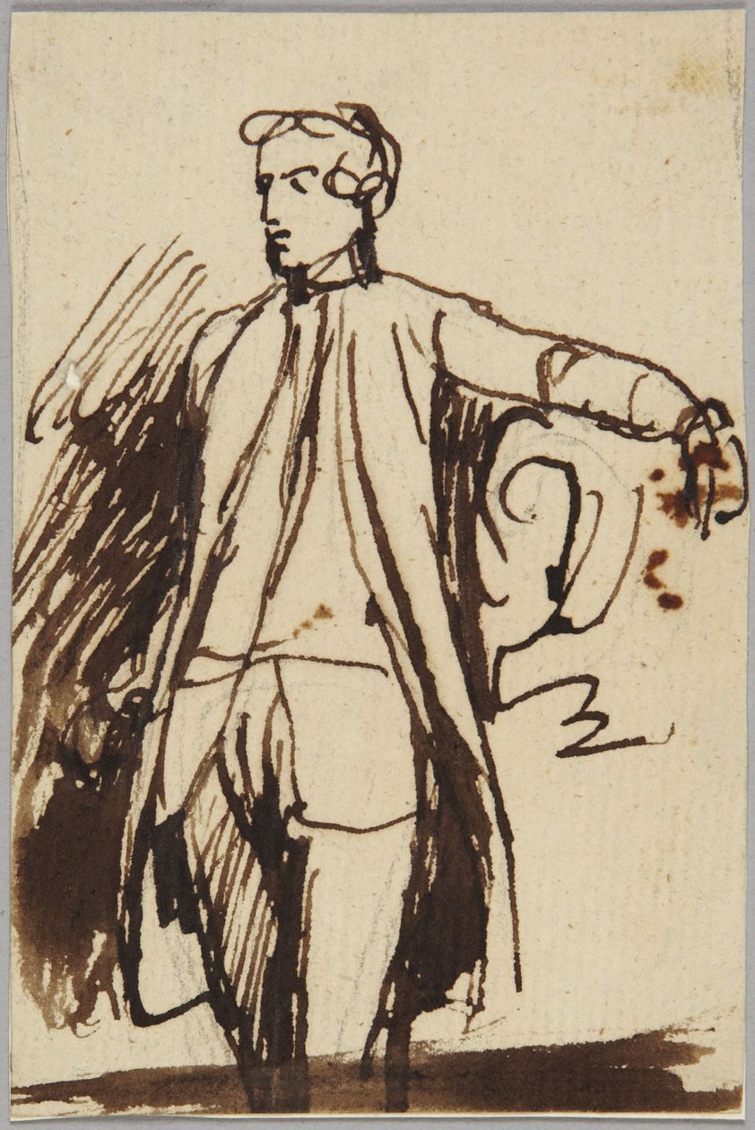 Figure masculine debout - George Romney