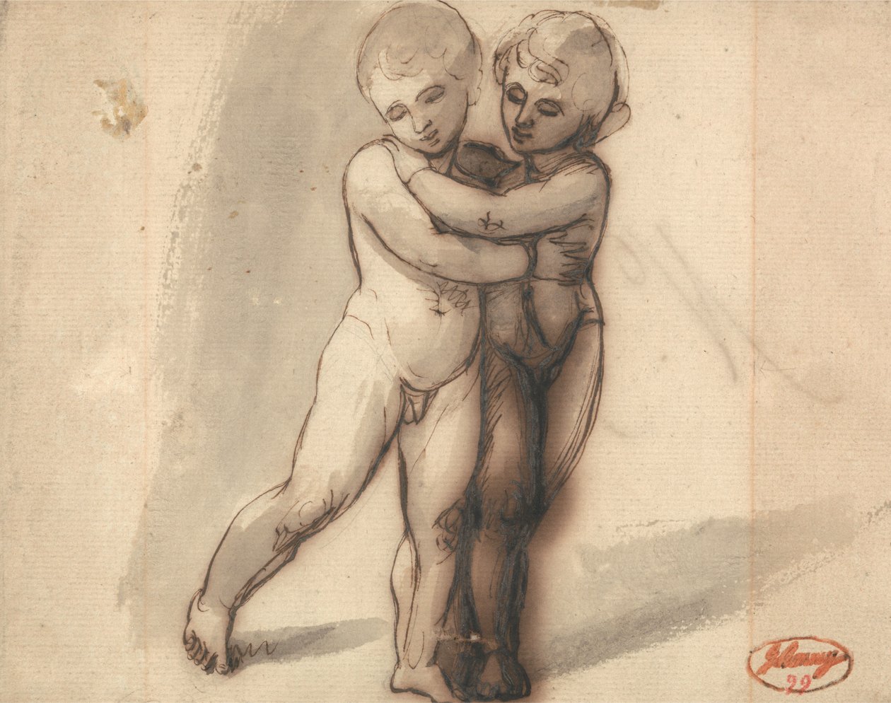 Deux putti - George Romney