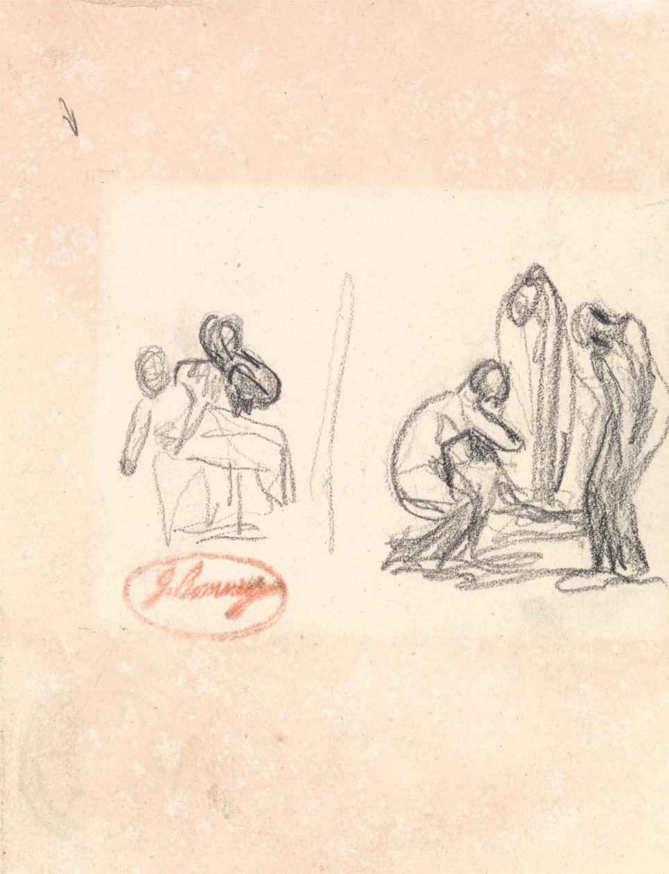 Deux croquis d