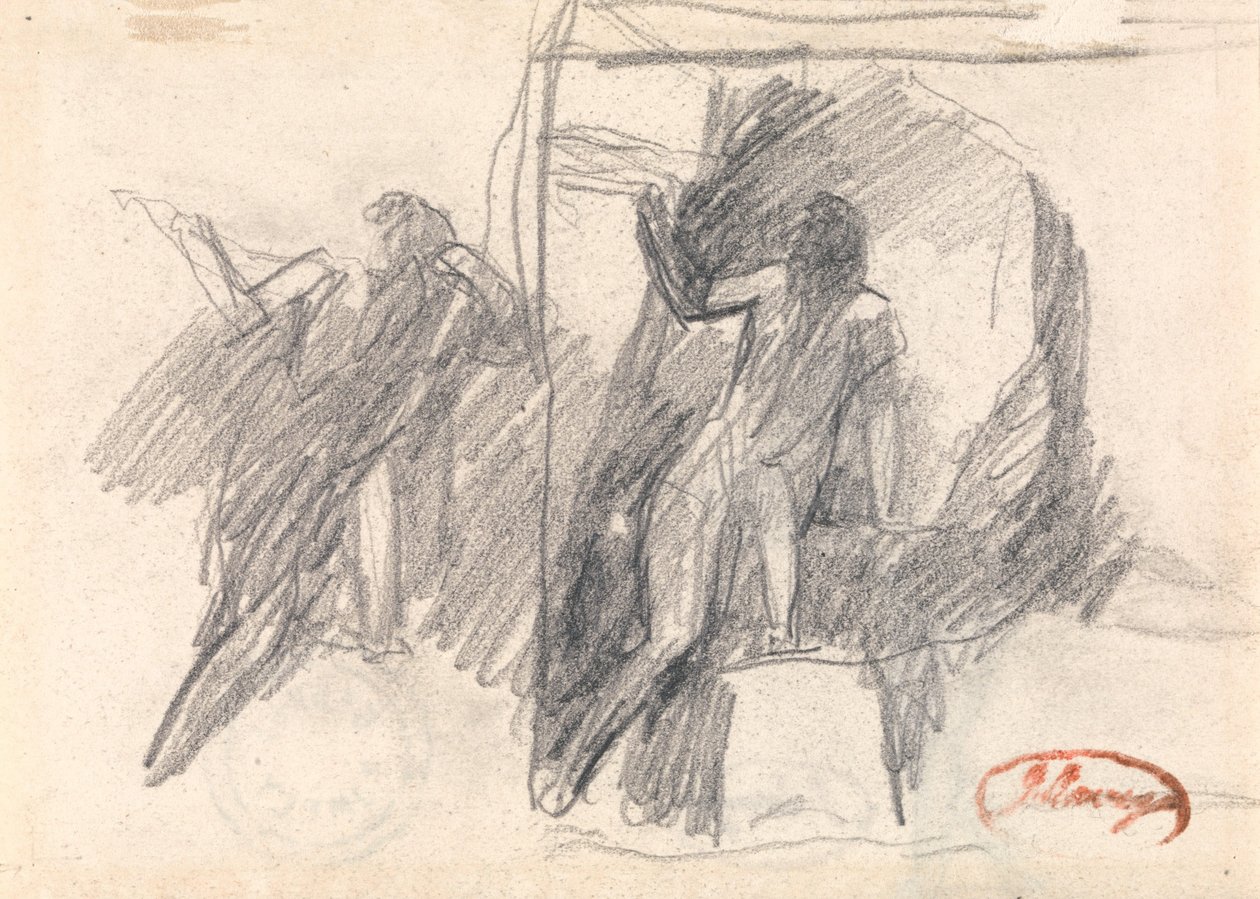Deux croquis d