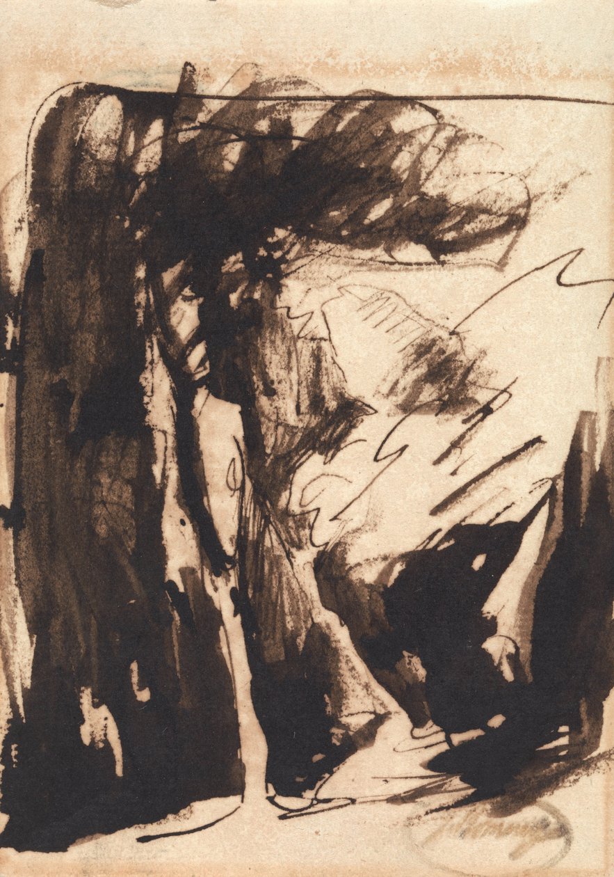 Boisé Paysage - George Romney