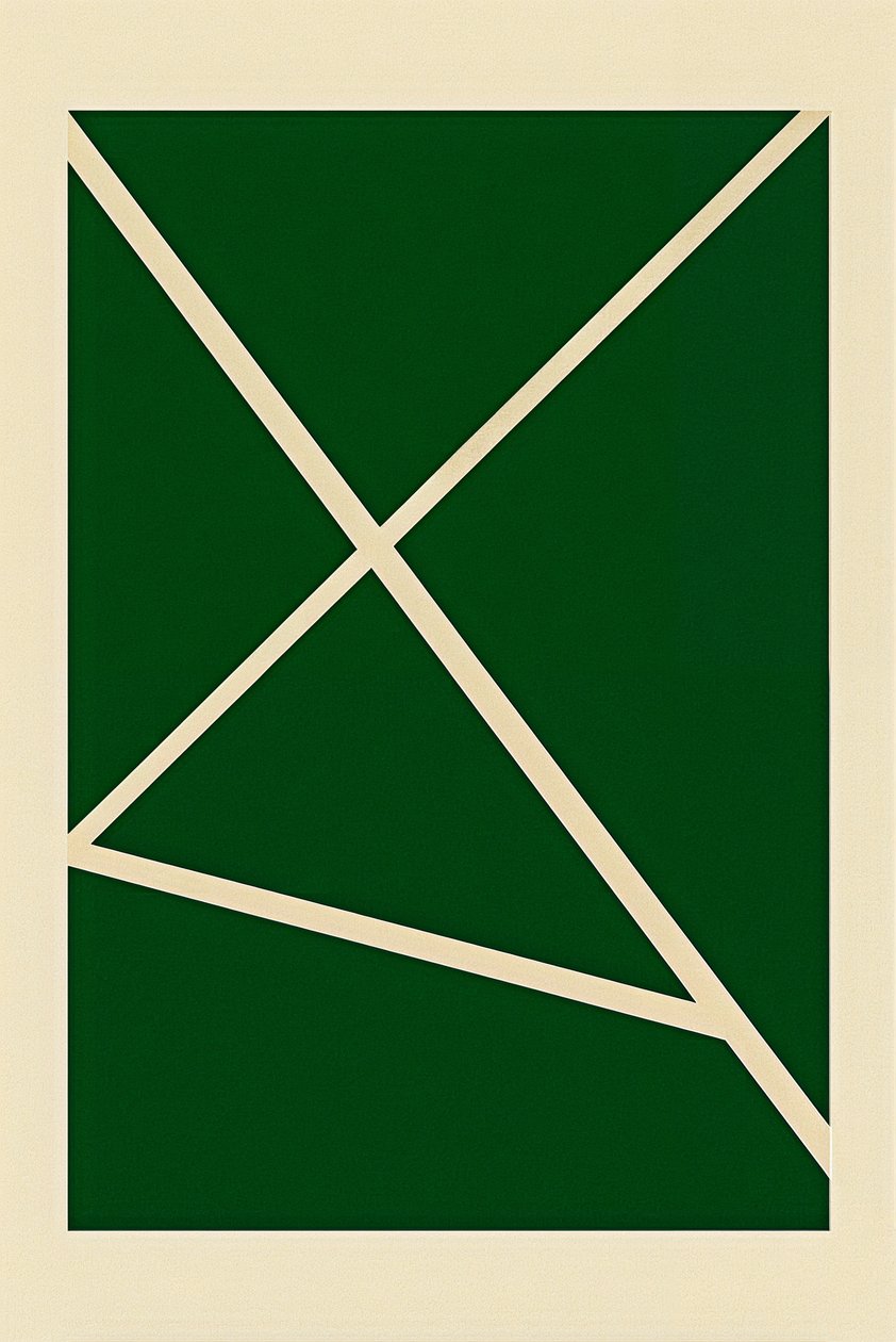 Alignement, 2025 (acrylique sur toile) - George Rosaly