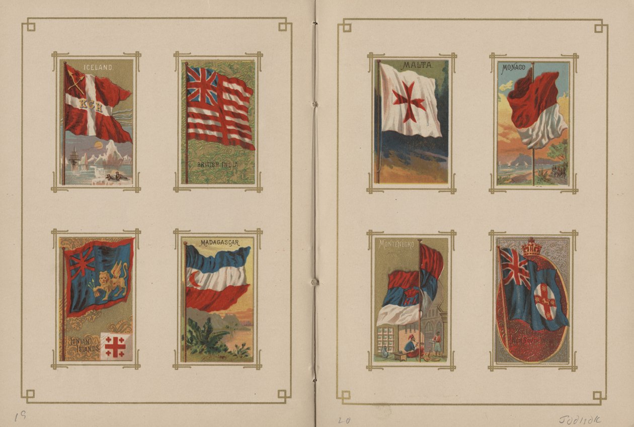Drapeaux de toutes les nations et des États et territoires des États-Unis d
