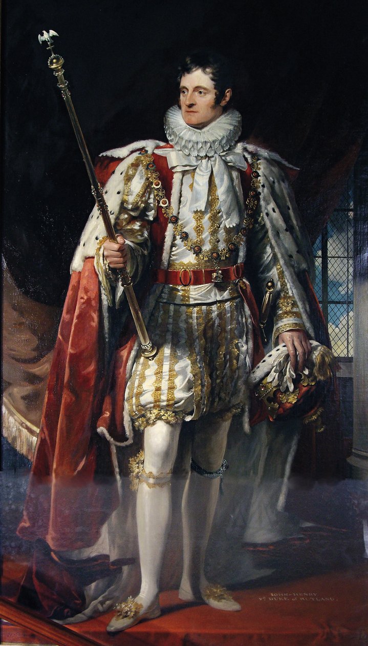 John Henry, 5e duc de Rutland, 1820 - George Sanders