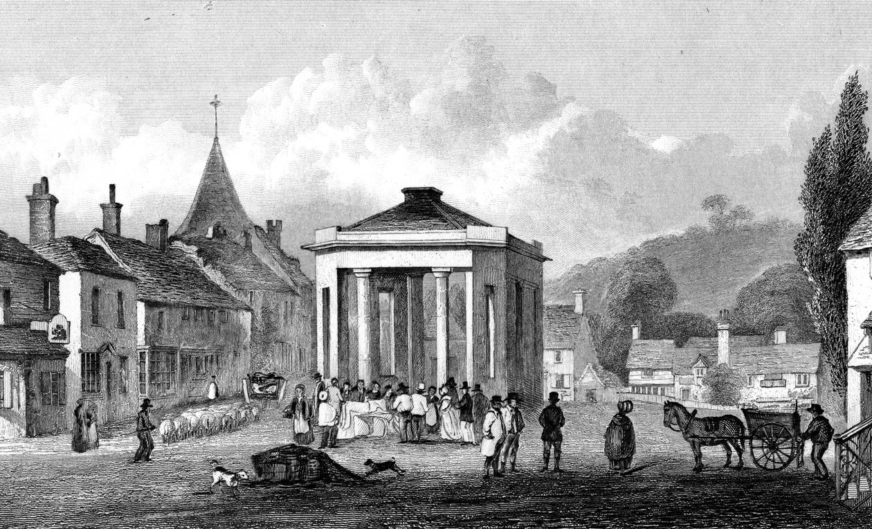 Westerham, Kent, gravé par H. Adlard, 1832 - George Shepherd