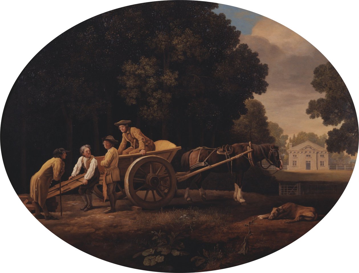Travailleurs [1779, Royal Academy of Arts, Londres, catalogue d