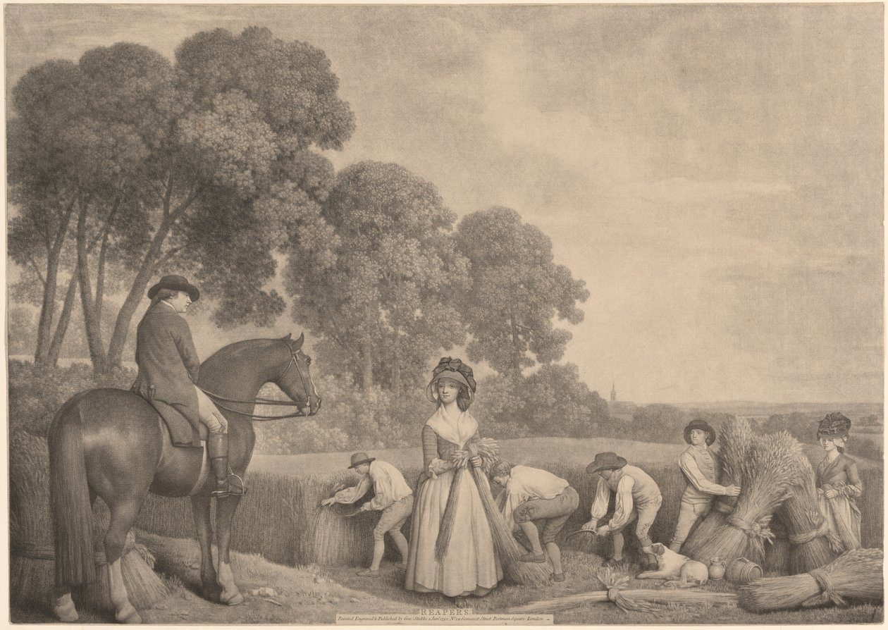 Les Faucheurs - George Stubbs