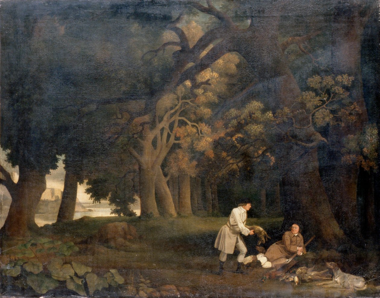 Scène de chasse en forêt - George Stubbs