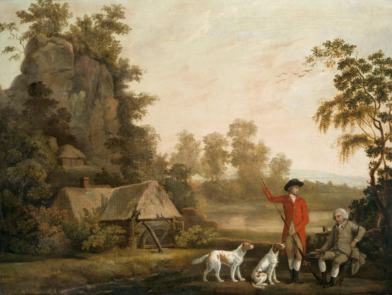Chasseurs au repos - George Stubbs