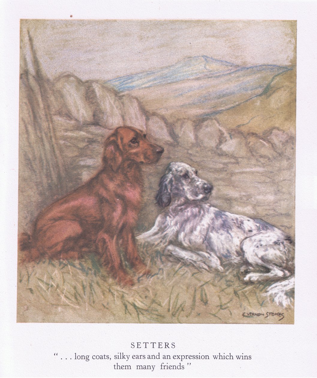 Régleurs (lithographie couleur) - George Vernon Stokes
