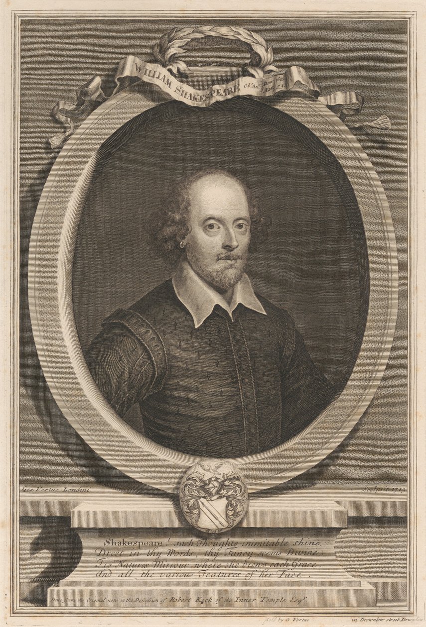William Shakespeare - George Vertue