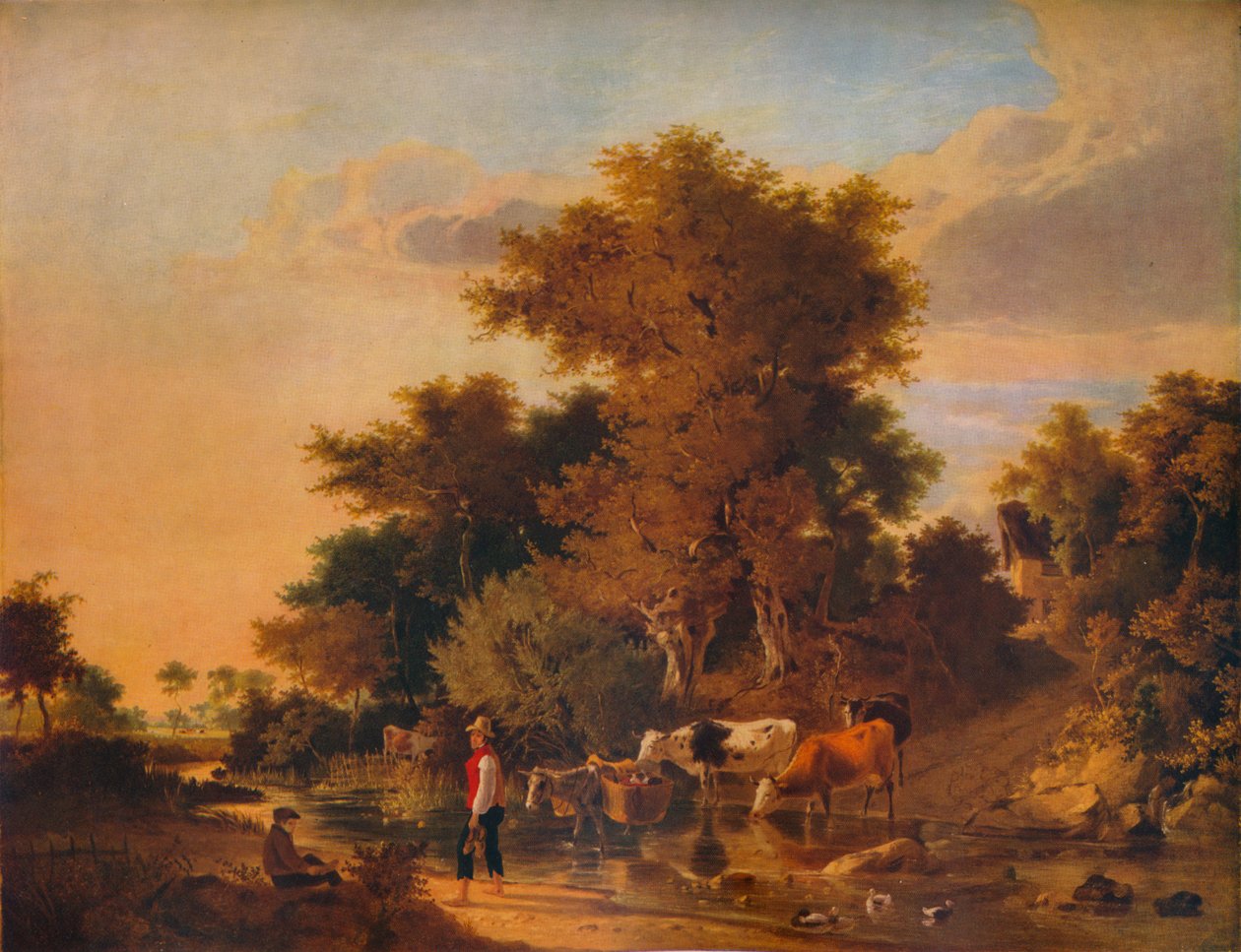 Le rétameur itinérant, vers 1829, 1938 - George Vincent