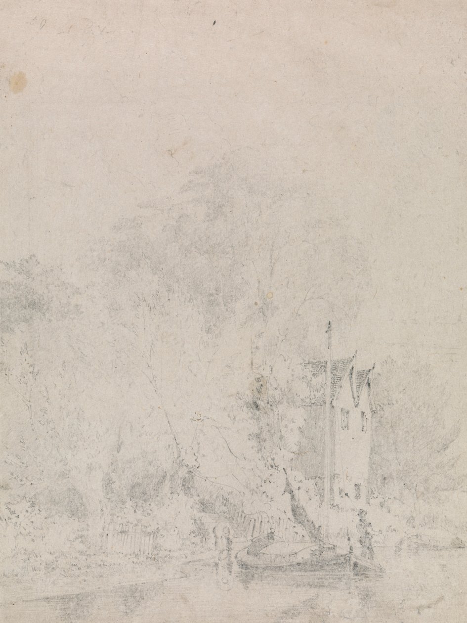 Saule près de la maison de M. Weston - George Vincent