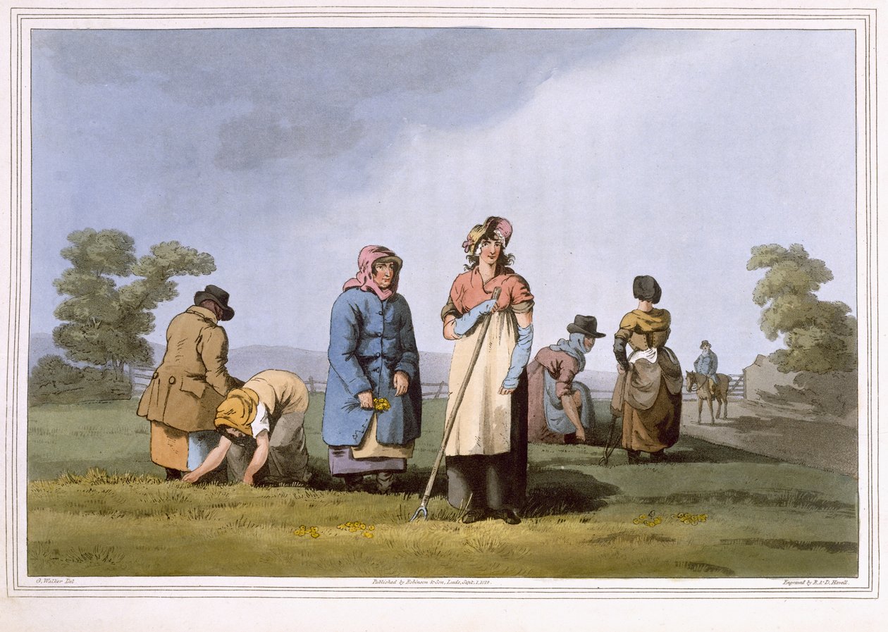 Lowkers, gravé par Robert Havell l