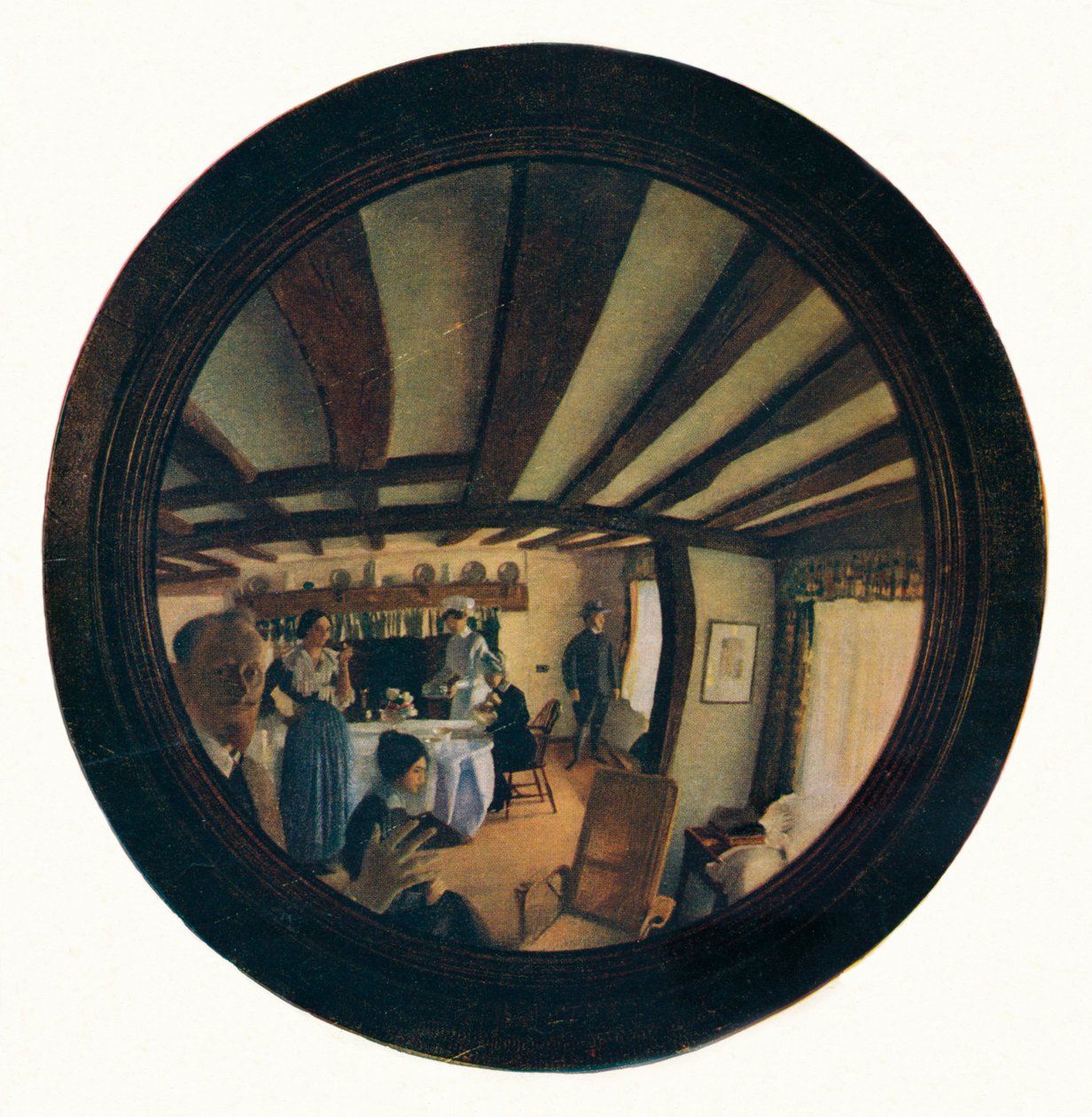 Le Miroir convexe, vers 1916 - George Washington Lambert
