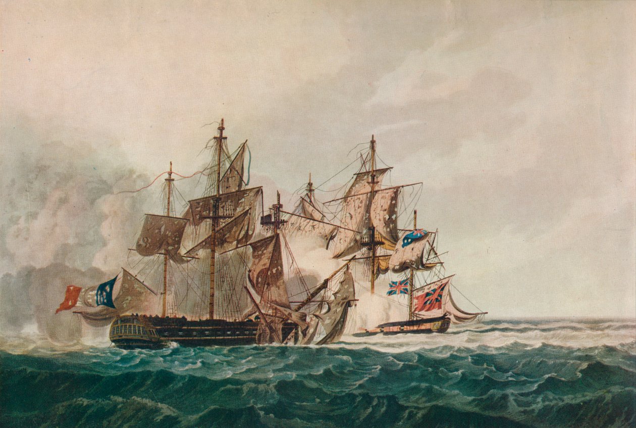 Capture de la Furieuse - George Webster