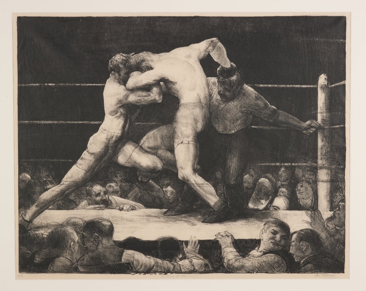 Un cerf chez Sharkey - George Wesley Bellows