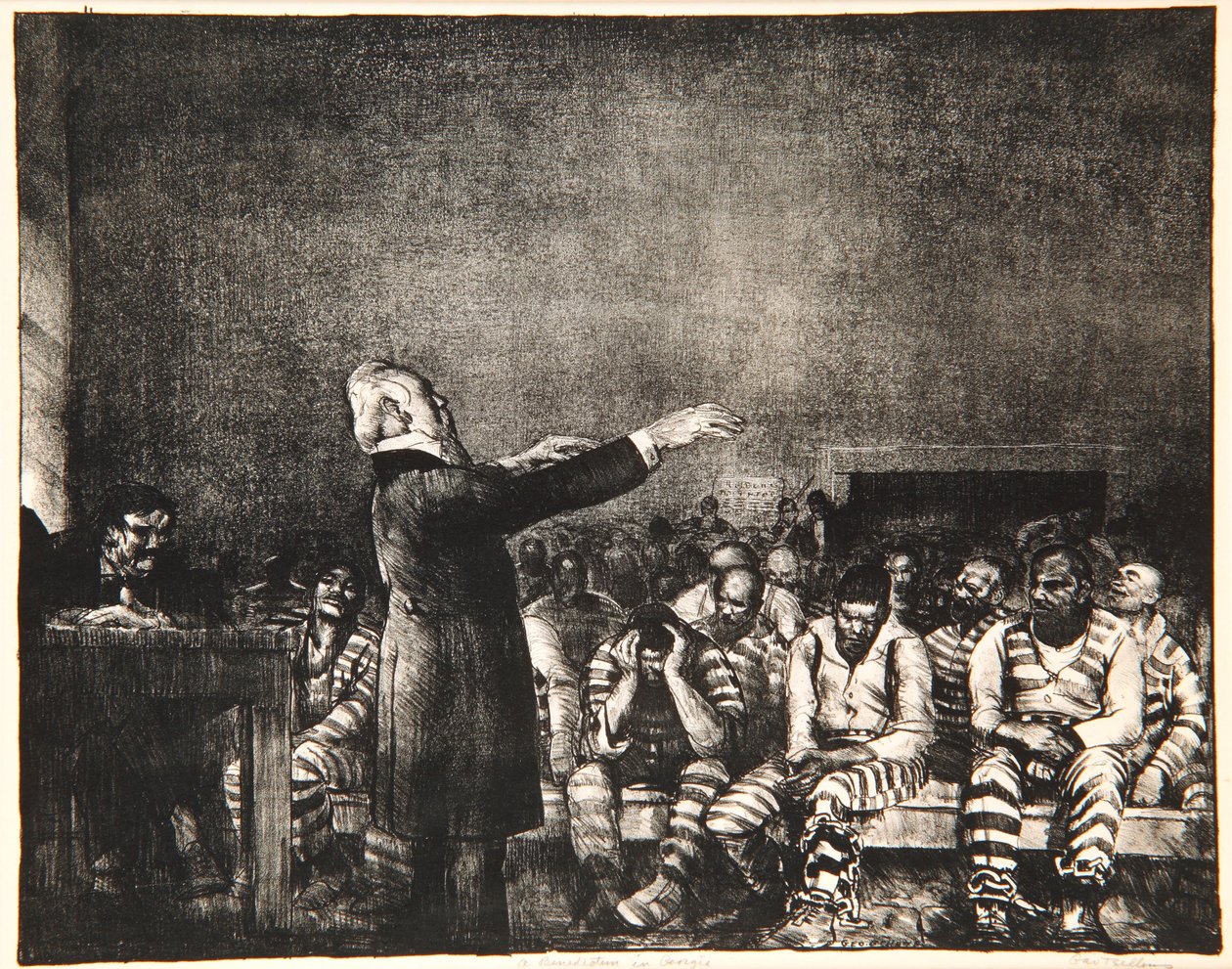 Bénédiction en Géorgie, 1916 - George Wesley Bellows