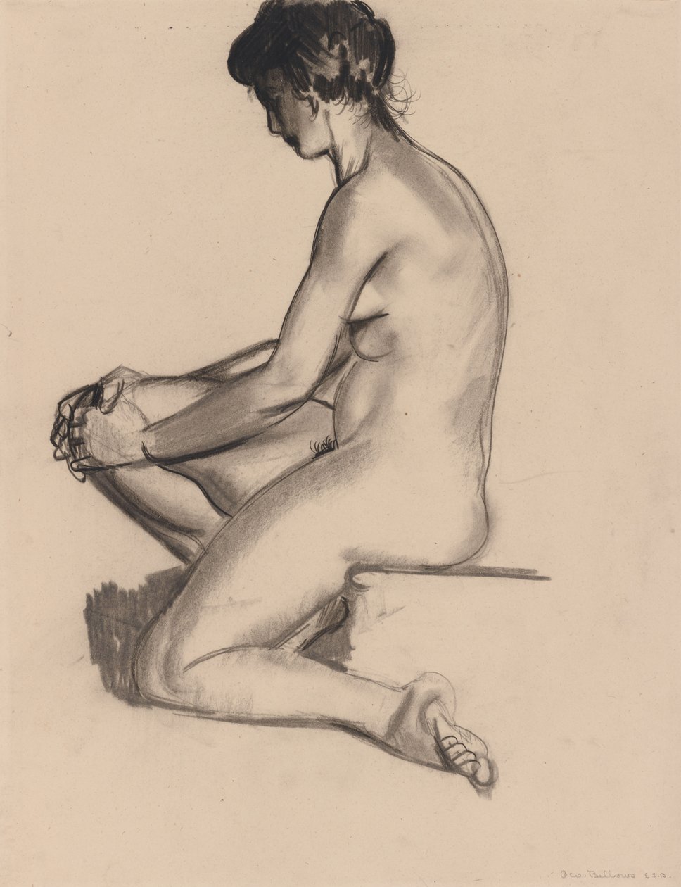 Femme nue - George Wesley Bellows