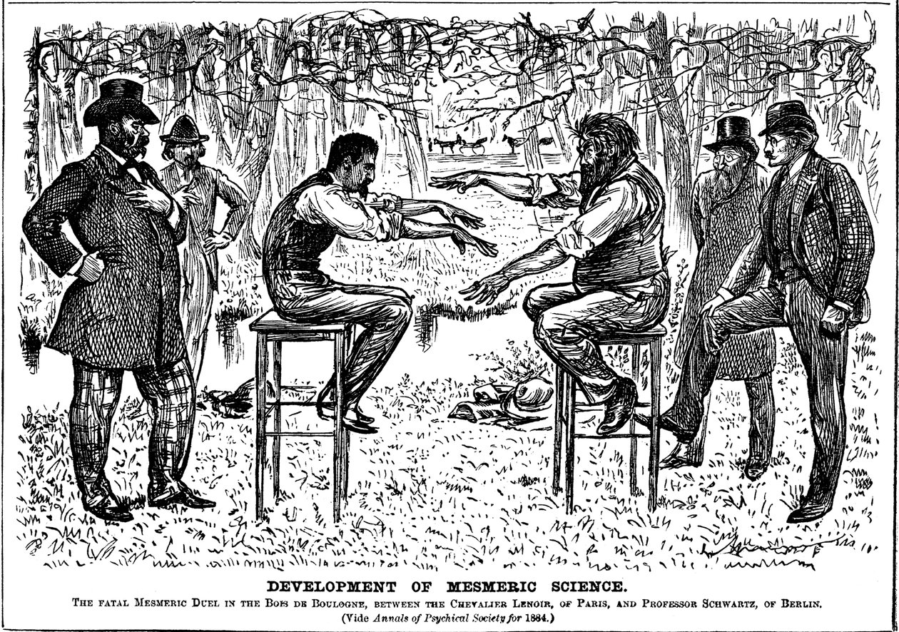 Développement de la science mesmérique, 1883 - George du Maurier
