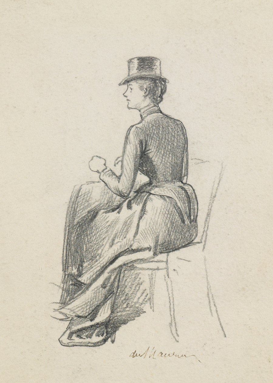 Fille en habit d