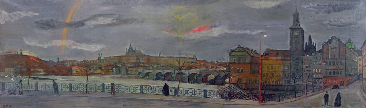 Vue de Prague, 1939 - Georges Kars