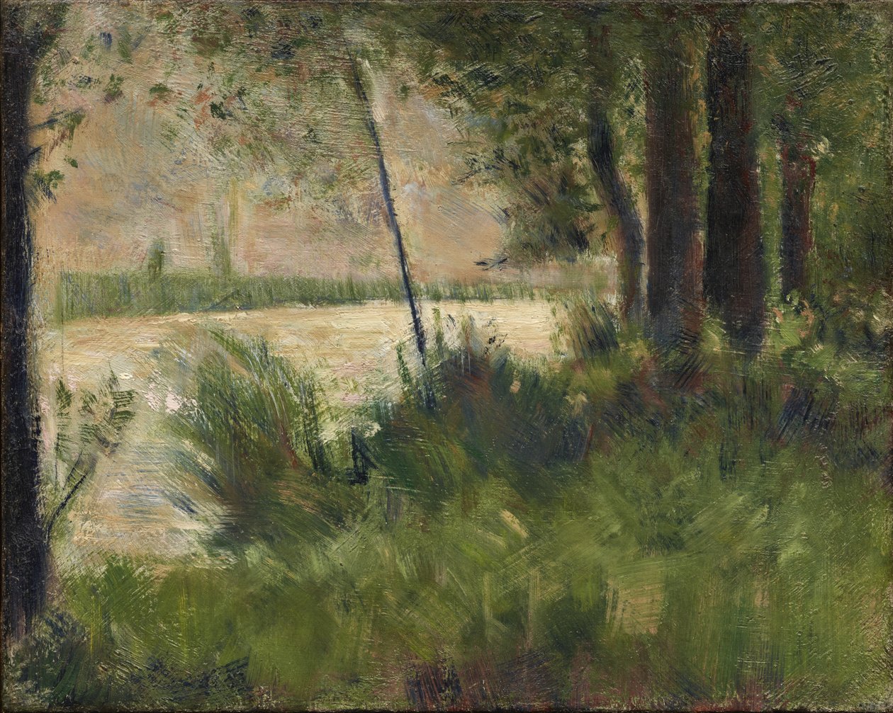 Rive herbeuse - Georges Seurat