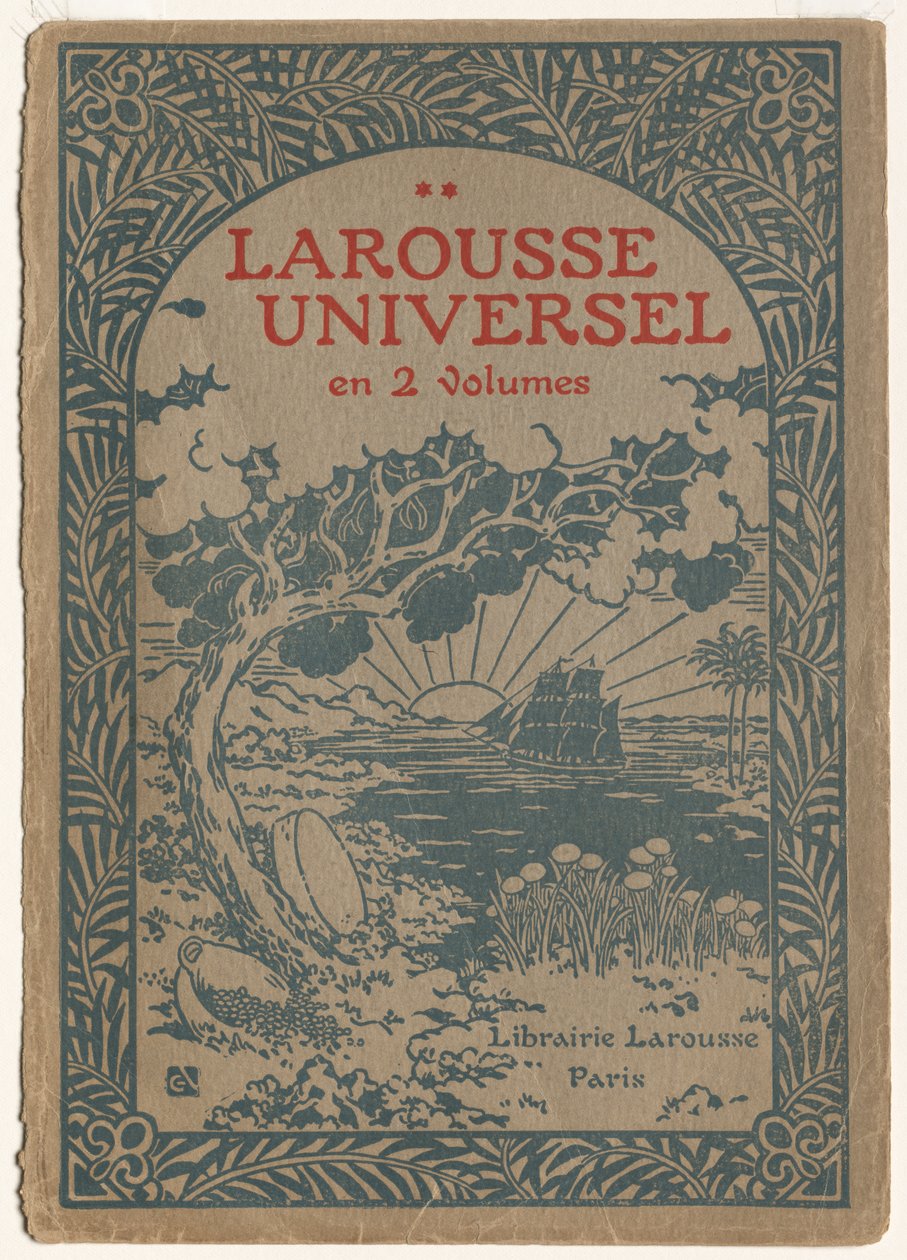 Larousse Universel: Couverture Le Larousse Universel - Georges Auriol