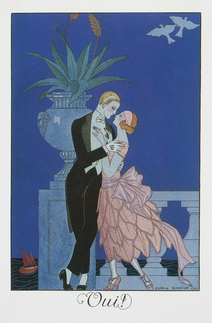 Oui, de Falbalas et Fanfreluches, Almanach des Modes Présentes, Passées et Futures - Georges Barbier