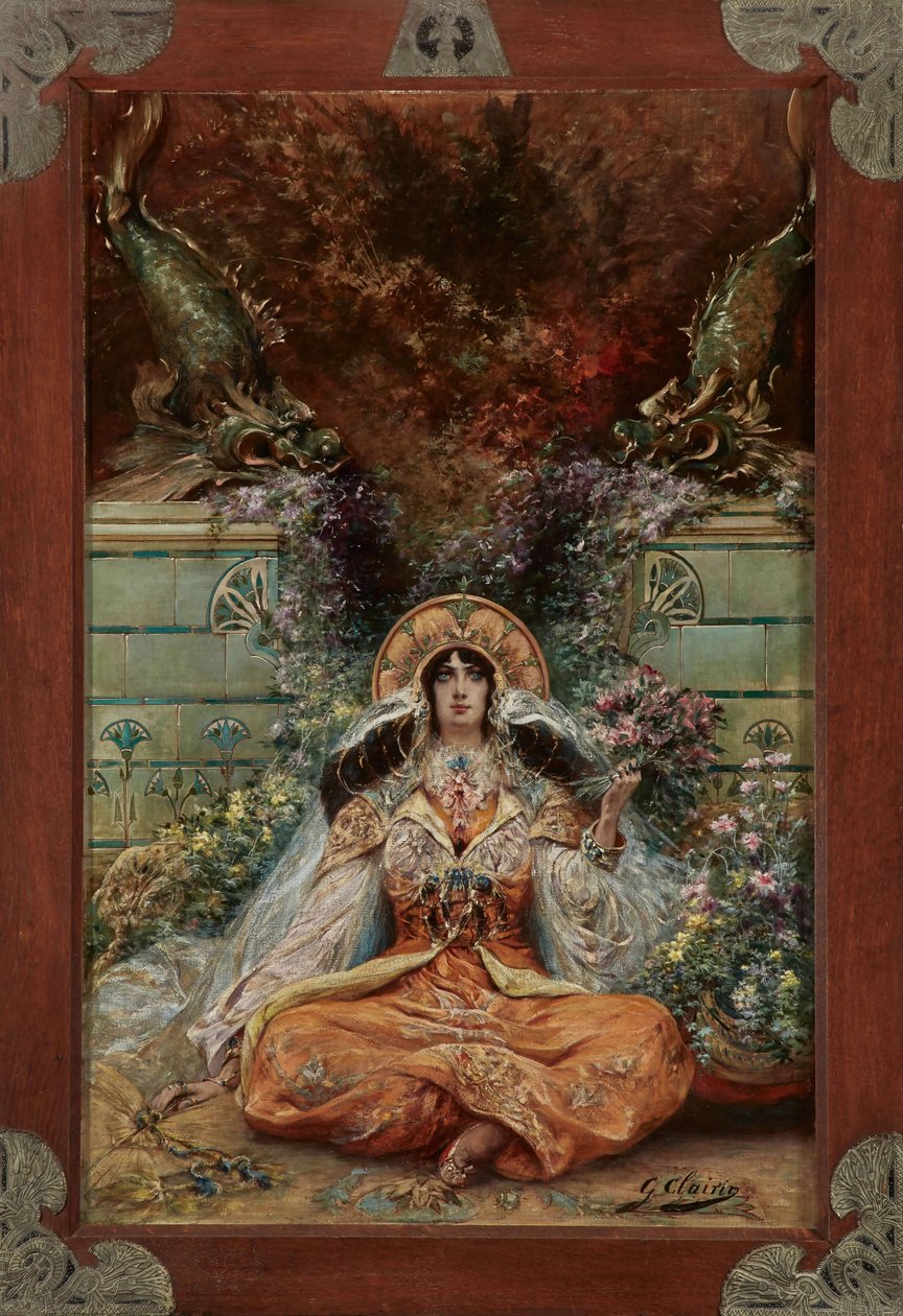Sarah Bernhardt dans le rôle d