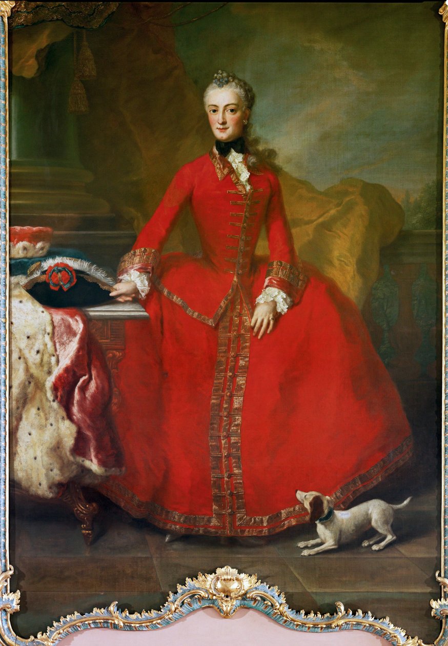Maria Anna Sophie de Saxe, épouse du prince électeur Maximilien III de Bavière - Georges Desmarées
