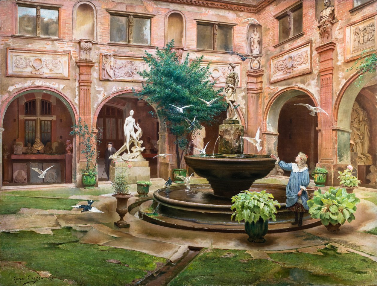 Le Petit Cloître des Augustins - Georges François Castex