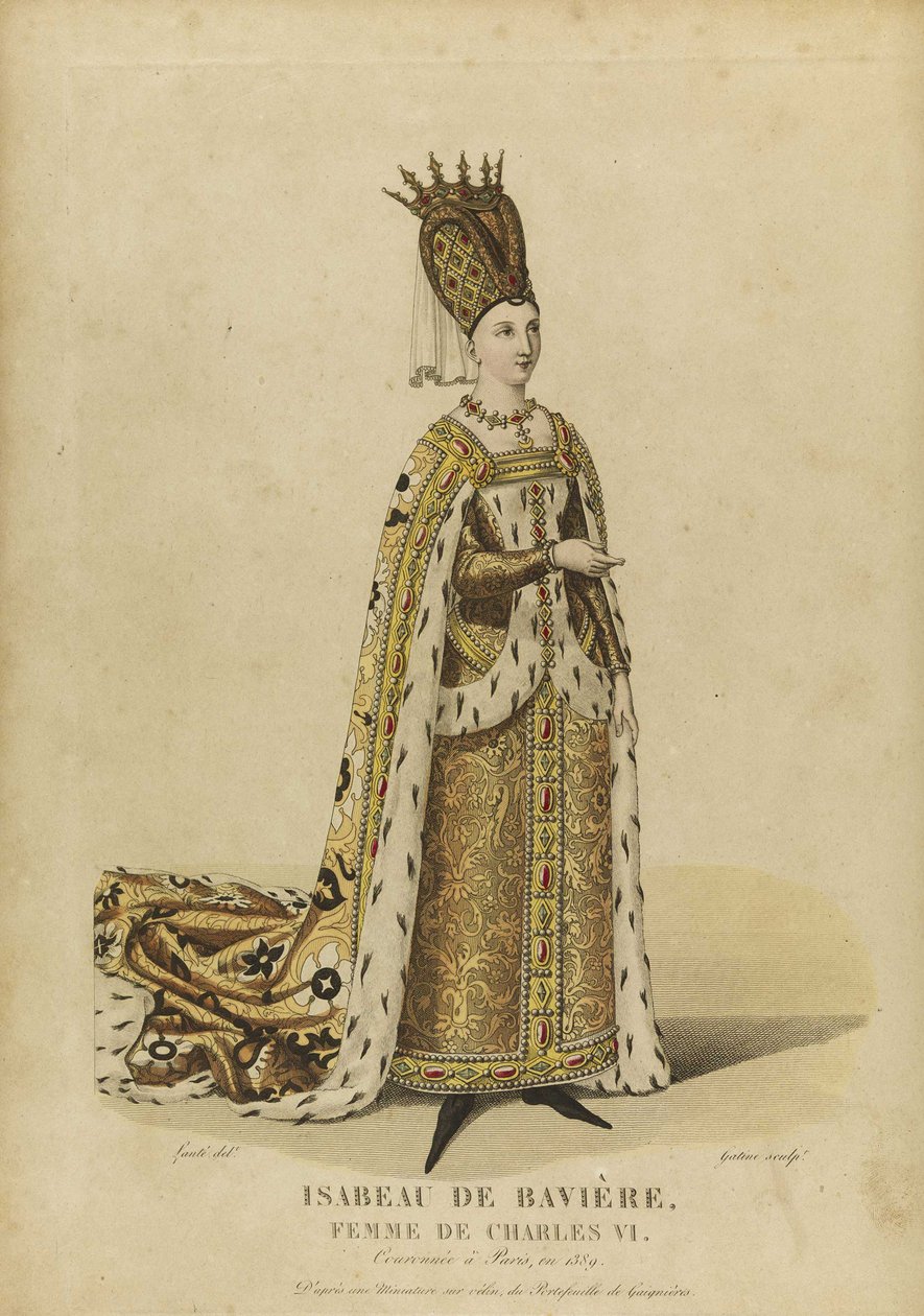 Isabeau de Bavière, Reine de France - Georges Jacques Gatine