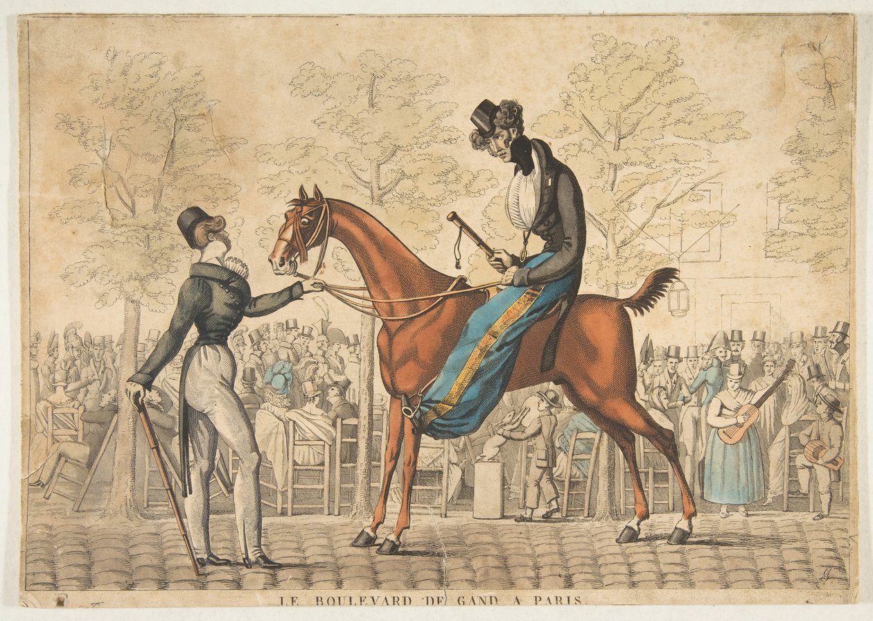 Le Boulevard de Gand à Paris - Georges Jacques Gatine