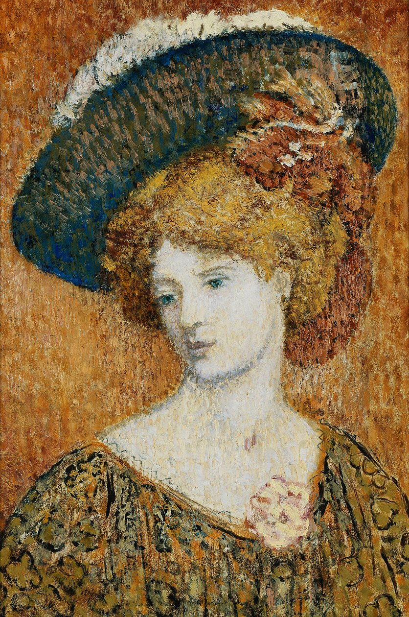 Femme au Chapeau - Georges Lemmen