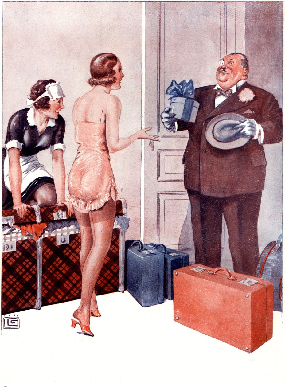 Illustration de La Vie Parisienne - Georges Leonnec