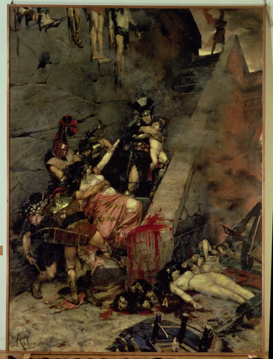 Andromaque - Georges Marie Rochegrosse