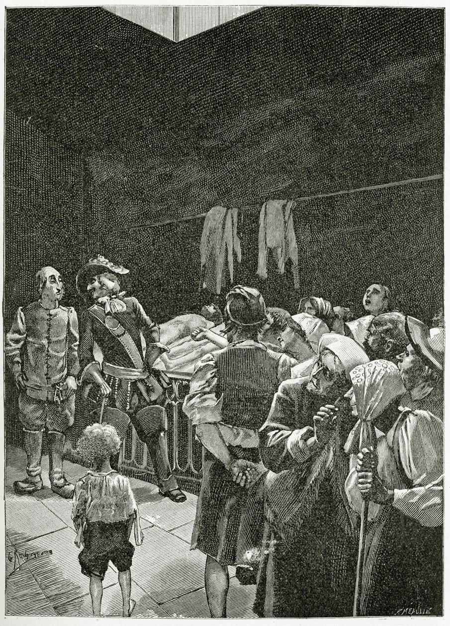 La Morgue - illustration de Han d