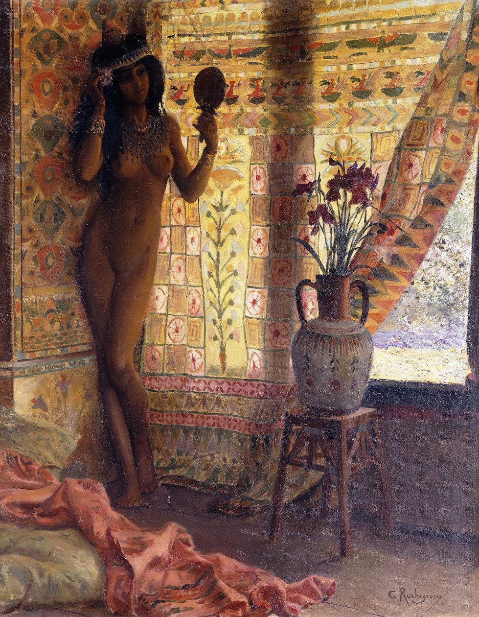 Le Miroir - Georges Marie Rochegrosse