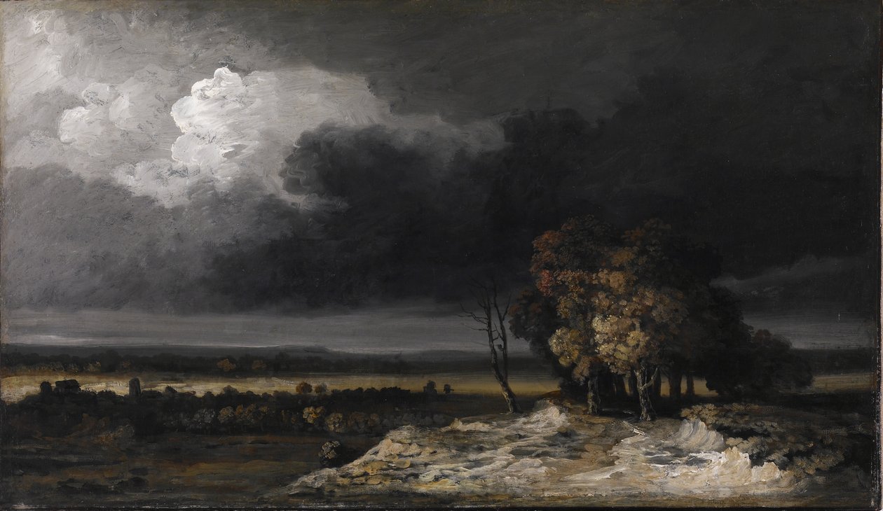 Tempête qui approche - Georges Michel