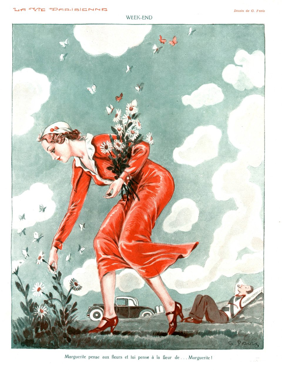 Week-End, illustration de 