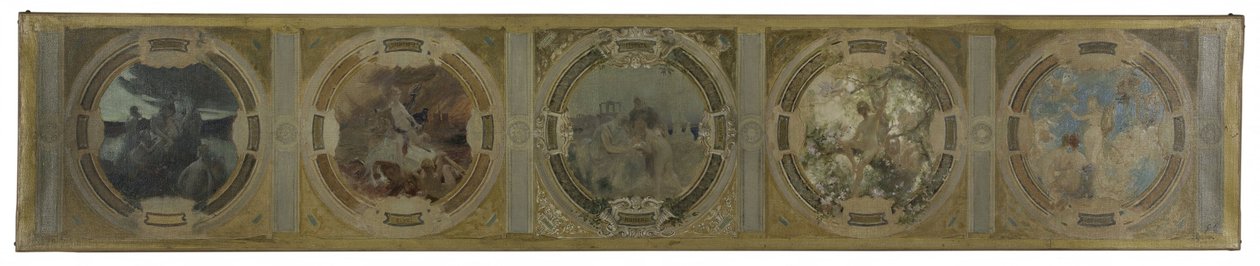 Esquisse pour la Galerie Lobau à l